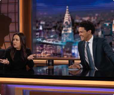 Interview moment from The Daily Show 5